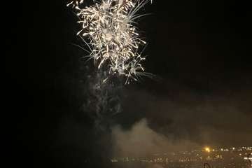 Espectáculo pirotécnico de Melenara 2022/Francisco Javier Santana, TA, Jesús Ruiz y Antonio Alí.